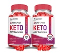 Laboratorium Berhak (2 Pack Keto Drops Keto ACV Gummies Lanjutan Formula 100MG Diproduksi dengan Powder Beet Juice B12 Vegan Non GMO 120 Gummys