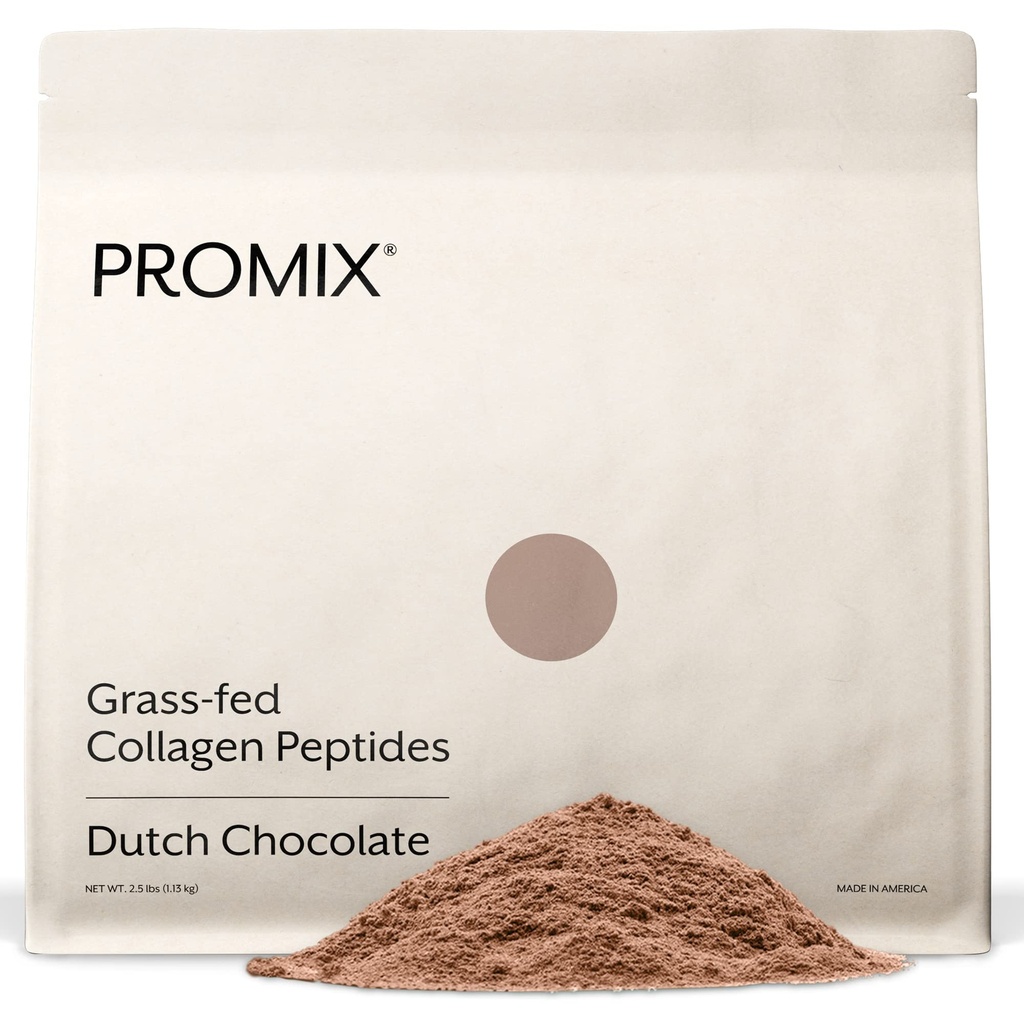 Koleksi Nuklir Promix Peptides, Chocolate - Hydrolyzed Collagen Protein Promites Sehat Skin, Bones, Joints & Recovery Dukungan - Tambahkan ke Shakes, Smoothies - 2,5 Pound (Paket 1)
