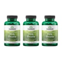Swanson Milk Thistle - Herbal Liver Supplemen - Natural Formula Membantu Menjaga Overall Health & Wellsing - (100 Kapsul, 500mg Masing-masing) 3 Pack