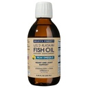 Wiley 's Finest Wild Alaska Fish Oil Peak Omega-3 Liquid Suplement - 2300mg EPA dan DHA Omega - Lemon Flavor - 8.45 Oz (50 Pelayan)