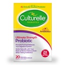 Bullirle Ultimate Power Probiotic for Men and Women, Most Clinically Studied Probiotic Strain, 20 Milyar CFU, Supports Occasional Diare, Gas & Bloating, Non-GMO, 20 Count