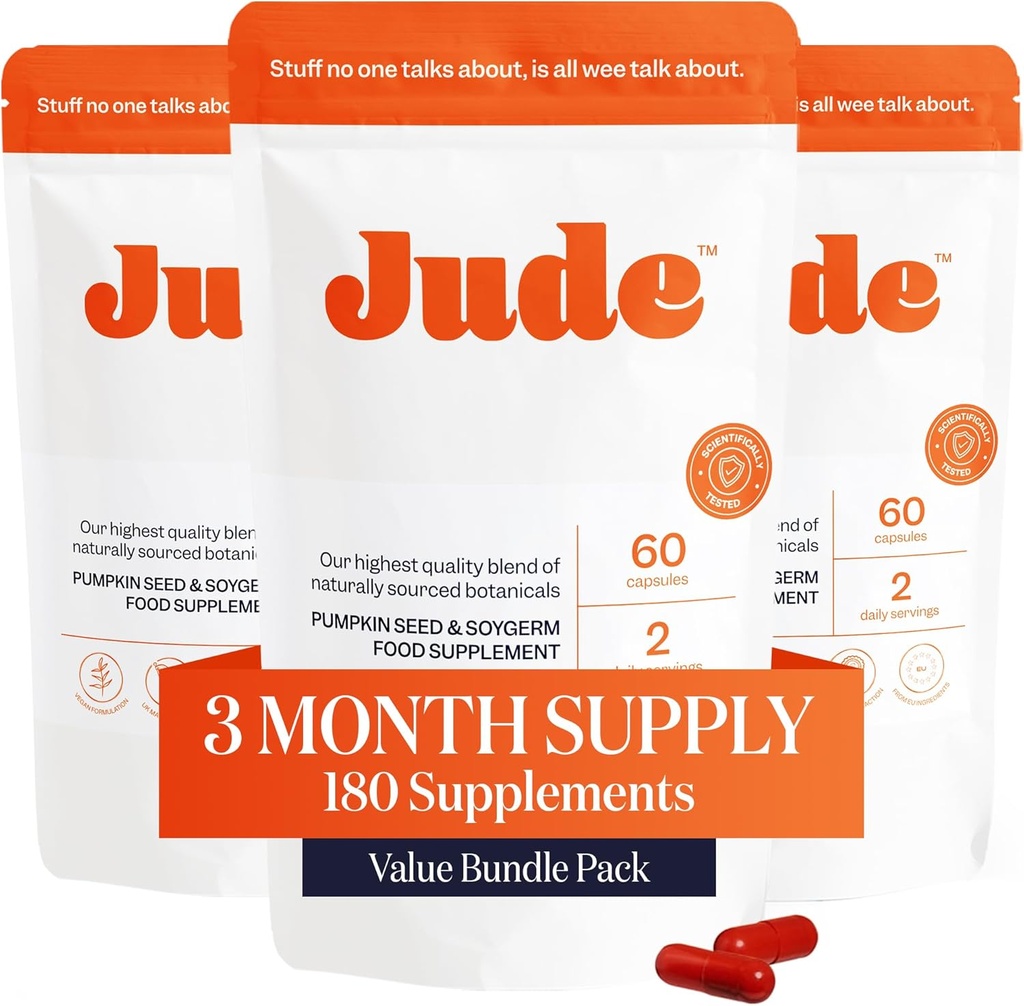 Tablet Control Jude Bladder, Tambahan Harian, Deduce Leaks, Relieve Need- menuju Urgency, Impreve Sleep, Overactive Bladder Tablet, 180 Capsules