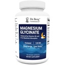 Kekuatan Maksimal Dr Berg 4-in- 1 Dihianated Magnesium Glycinate dengan Clean, Ingrediation Enguments 124; 4X Buruh Diuji & Verifikasi 124; USA Formulated Magnesium Capsules 124; 150 Capsules