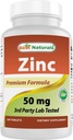 Suplemen Syarial Zinc Terbaik sebagai Gluconate Zinc 50mg 240 Tablet - Dukungan Imune