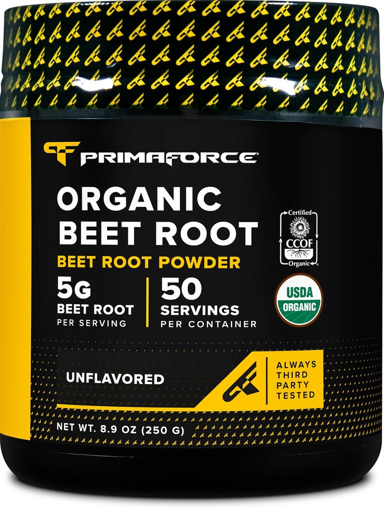 Primaforce Organic Beet Root Powder (250g) Unflafedored