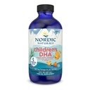 Anak Nordic 's DHA, Orange - 8 oz untuk Anak - 530 mg Omega- 3 dengan EPA & DHA - Pembangunan Otak & Fungsi - Non-GMO - 96
