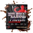 Lab Goliath 100% Whey Protein, Whey Protein dingin - Pengiriman Amino Acid - Coco Alam untuk Kaya Chocolate Flavor - Tub Weighs 5 Pounds, Berisi 68 Hamba