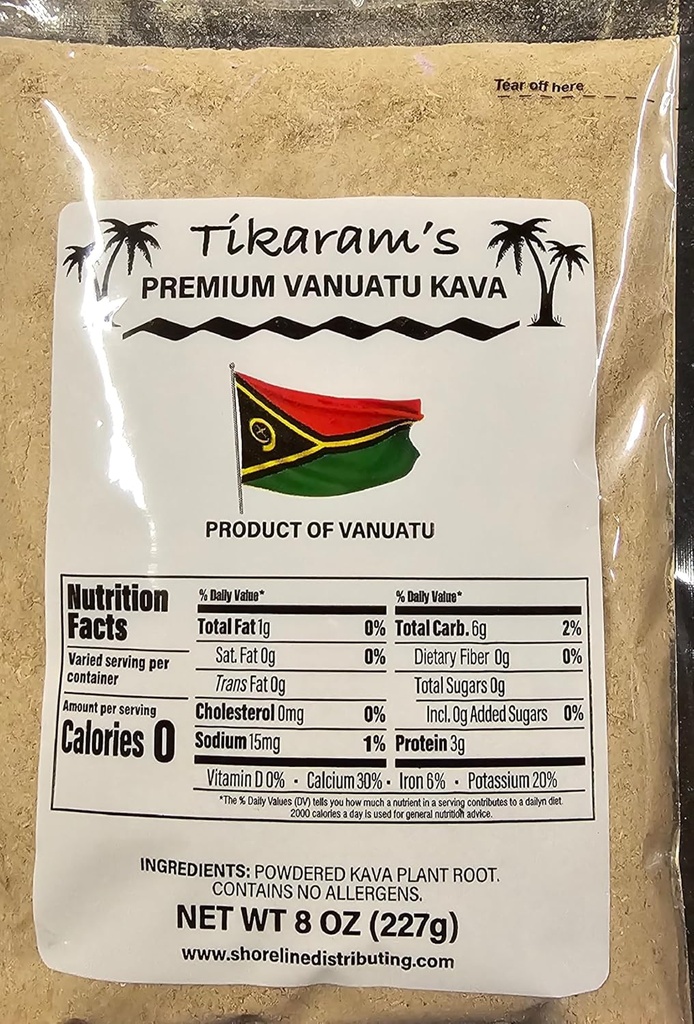 Kava Kava - Premium Vanuatu Kava 1 / 2 Pound (8oz)