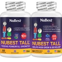 Nurest Bundle Tall 10 + 60 Capsules Tall Kids 60 Cable Tablet Chewable: 124; Perkembangan Tinggi untuk Anak-anak & Teens 124; Calcium, Vitamin D3, Collagen & Herbs
