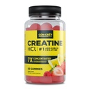 KON-CRET Creatine HCI Gummies for Men & Women 124; Muscle, Cognitive, Cellular Energy Support 124; No Bloating or Cramps 124; USA Made 124; Berry Zing (60 Count)