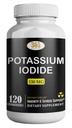 Potasium Iodide130 mg - KI Tablet- Potassium130 mg - USA Made Potarium Idedine Pills YODO Naciente, Yoduro de potasio - 120 Tablet