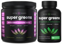 NutraChamps Super Greens Antioksidant Powder & Super Greens Capsules