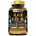 Black Seed Oil Capsules Supplemen - 4in1 Formula - Combine with Vitamin C, Vitamin E - Digetical Health, Imune Dukungan - Rich in Nutrient - 150 Softgel Capsules