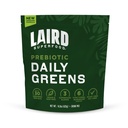 Laird Superfood Prebiotic Daily Greens Powder - Esonable Vitamin & Minesin - Prebiotic Fiber, Adaptogen dan Buah - Supports Gut Health - Non-GMO, Vegan - 14.8 oz Bag, Paket 1