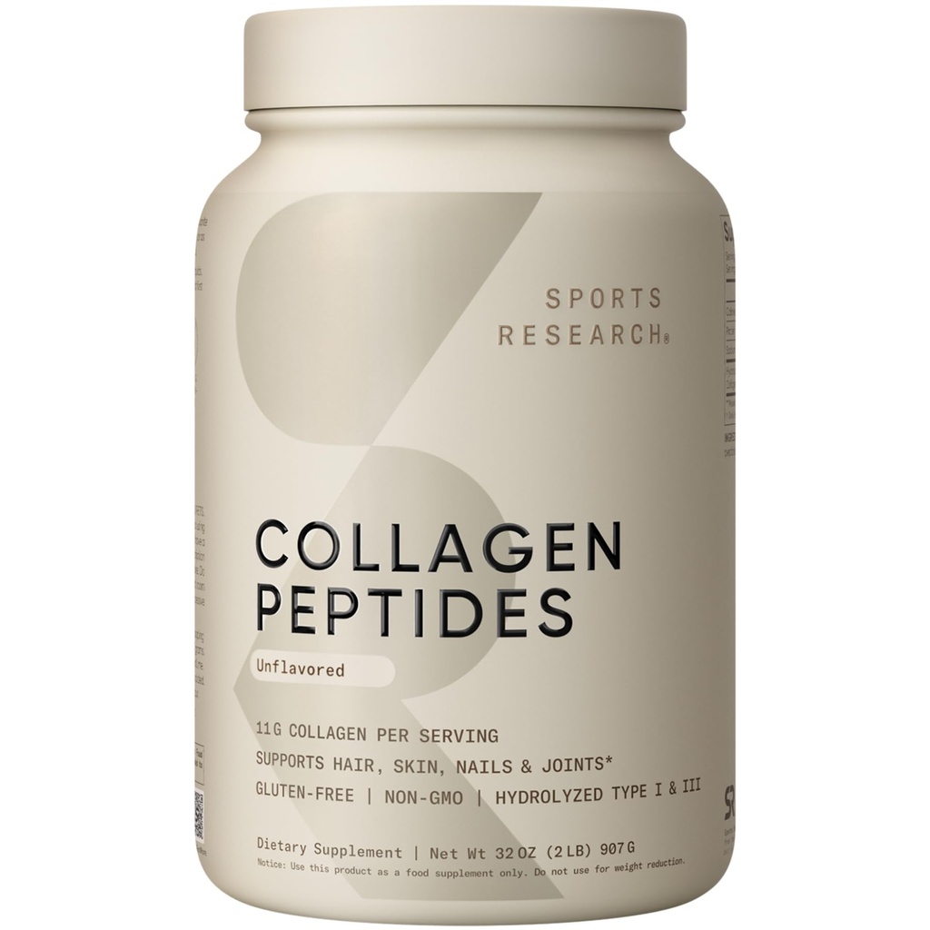 Compigen Research Collagen Peptides - Numtes Vital Vital yang Hidrolyzed 1 & 3 Powder Protein Collagen untuk Skin Sehat, Nails, & Joints - Nutitients Mixing Vital & Protein, Collagen for Women & Men