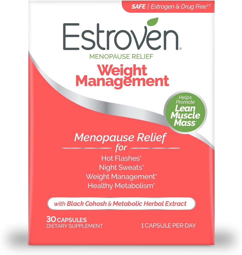 Pengelolaan Berat Menopause Berkembang 60 & 30 Menghitung Clinically Proven Manage Weight Hot Flashes Night Sweats