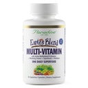 Paradise Herbs Earth 's Blend Once Daily Multivitamin for Men, No Iron, 48 Organic Superfood, Progories, Antioksidants, Vitamin A, B12, C, D, K2, 30 Count