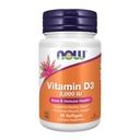 Sekarang Suplemen Makanan, Vitamin D- 3 2.000 IU, Potensi Tinggi, Dukungan Struktural *, 30 Softgels
