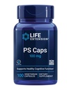 Ekstensi Kehidupan PS Caps, phosphatidylserine, untuk Performance Cognitive, Gluten- Free, Non-GMO, Vegetarian, 100 Capsules