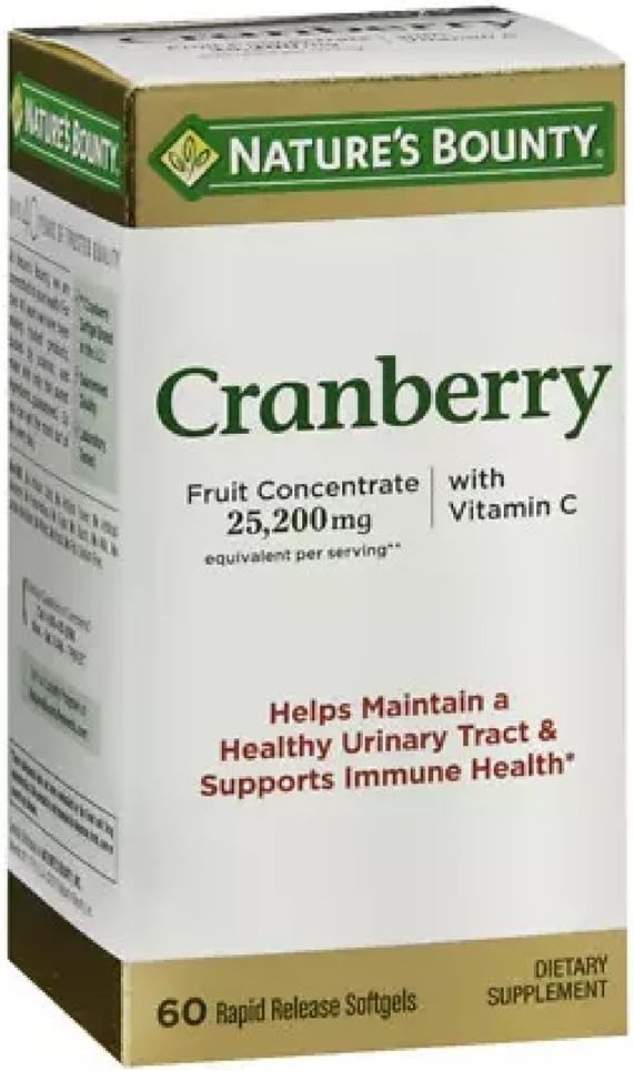 Suplemen Diet Cranberry Nature 60 Gels (Paket 4)