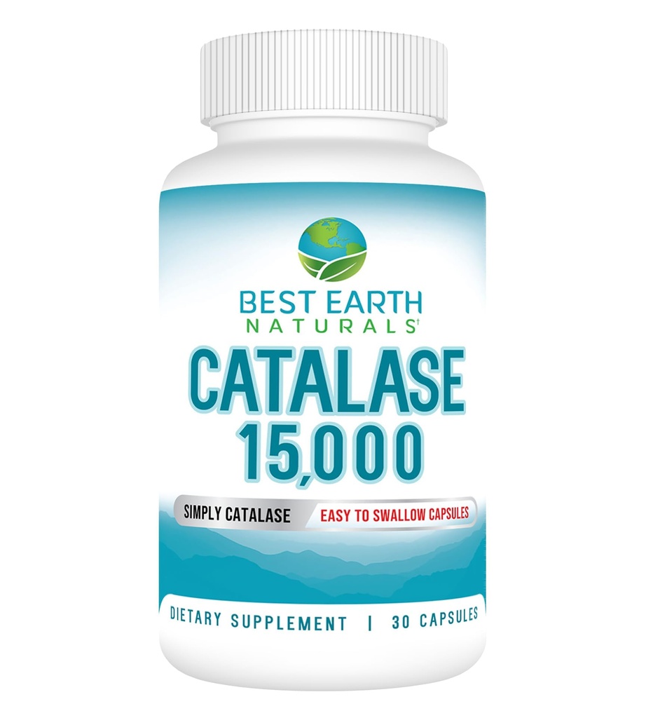 Suplemen Terbaik Bumi Catalase 15.000 - Suplemen Rambut Kuat - 30- Hari Suppply