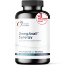 Design for Health Omegavail Synergy - Omega Complex for Dewata - Omega 3-6-7-9 Fatty Acids from Borage and Macadamia Oil + Triglyceride (TG) Fish Oil with DHA & EPA (180 Softgels)