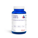 Turbo Krill 2100mg [Konsentrasi Tinggi] Krill Oil Plus 600 IU Vitamin D Omega 3 Tambahan 60 Count Softgels