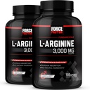 Paksa Factor L-Arginine, Tambahan Nitric Oxide dengan BioPerine untuk membantu membangun Muscle & Dukung Darah Kuat, Sirkulasi, Pengiriman Nuklir, & Pumps, L-Arginine 300mg, 150 Cacah (Paket 2)
