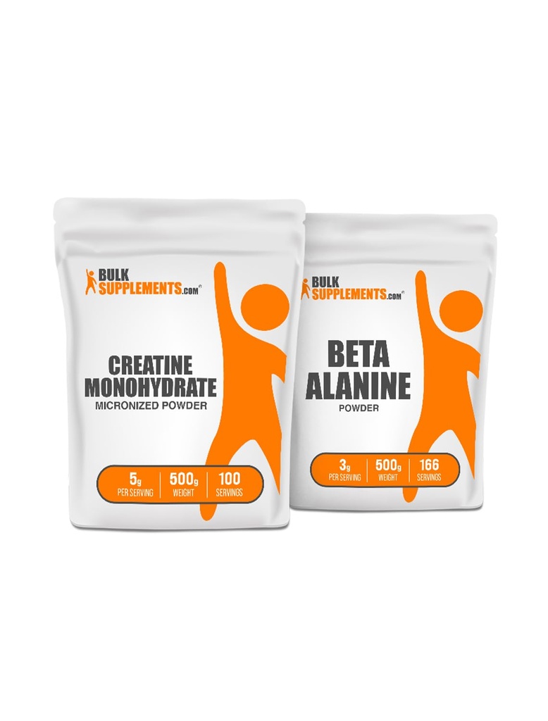 Suplemen BulkCreatine 500g + Beta Alanine 500g Bundle