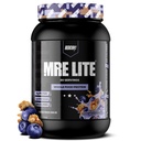 REDCON1 MRE Lite Whole Food Protein Powder, Blueberry Cobbler - Penggantian Meal Bebas Wey dengan Pelecehan Protein Hewan - mudah untuk Tambahan Digest Dibuat dengan MCT Oils (30 Servings)