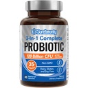 Progories 120 miliar CFU, Probilefor Men & Women, Pregities + Digetical Enzymes, Hitacy Tertinggi, 3 -in- 1 Probiotic Lengkap, Dukungan Digetsy, 30 Caps
