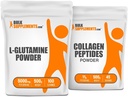Tambahan BulkSuplemen L- Glutamine 500g + Collagen Peptides 500g Bundle