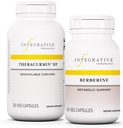 Integratif Therapeutics Bundle with Berberine, 60 Capsules & Takacurmin HP, 120 Capsules - Berberine for Metabolic Dupport *