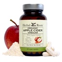 Herbal Roots Organic Apple Cider Vinegar Capsules dengan Ibu dan Organik Cayenne 124; 650 mg 124; 60 Vegan Capsules