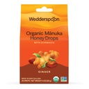 Matang Madu Organik Wedderspoon, Ginger & Echinacea, 20 Count (Pack of 1) 14; Genuine New Zealand Madu Negaras 124; Sempurna Remedy Untuk Dry Throats