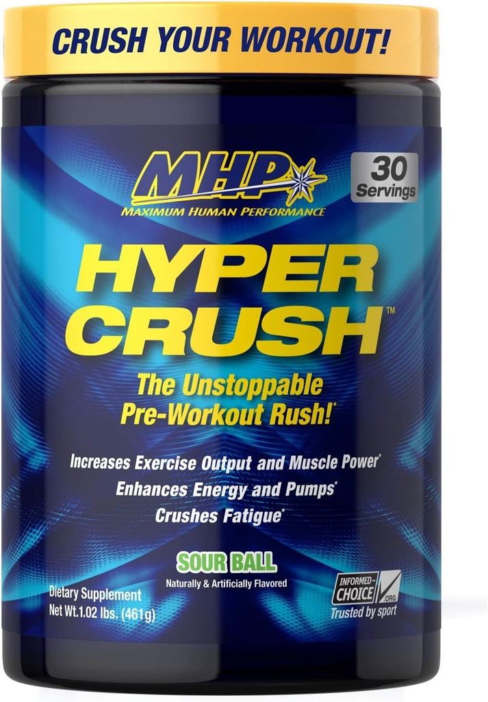 Mhp Bcaa Strong Pra, Intra, Post Workout Drink, Acids Amino, Leucine, Muscle Recovery, Sour Ball, 30 Servis