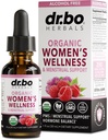 Keseimbangan Hormone untuk Perempuan & PMS Relief - Perbaikan Hormonal Wellness Hormonal Suplemen Cairan Menstrual & Menstrual Periode Cramp Dukungan - Raspberry Leaf, Chasteberry, Black Cohosh Suplemen 1 Oz