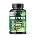 Dibangun oleh Nature Green Tea Extract 1000mg - Suplemen Potensi Tinggi dengan 98% Polyphenols, 75% Catechins & 45% EGCG - Dukungan Energi Alam - Non-GMO - 120 Capsules