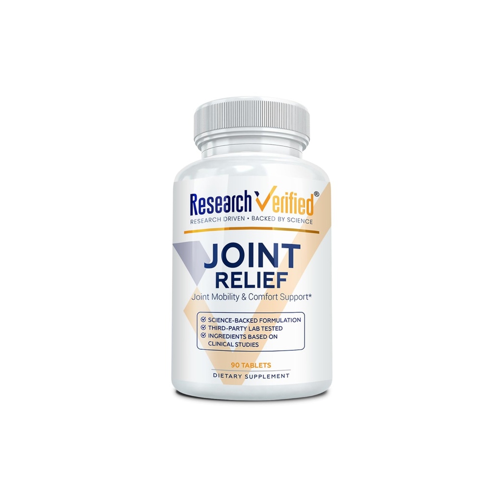 Research Verified Joint Support - Glucosamine, MSM, Turmeric, Boswellia, BioPerine