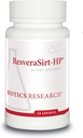 Riset Biotika ResveraSirt HP Formulasikan oleh Dr. Mark Houston, Trans Resveratrol, Quercetin, Meningkatkan Aktivitas Sirtuin, Dukungan Cardiovaskular, Daya Jantung, Dukungan Vascular, 30 Kapsul