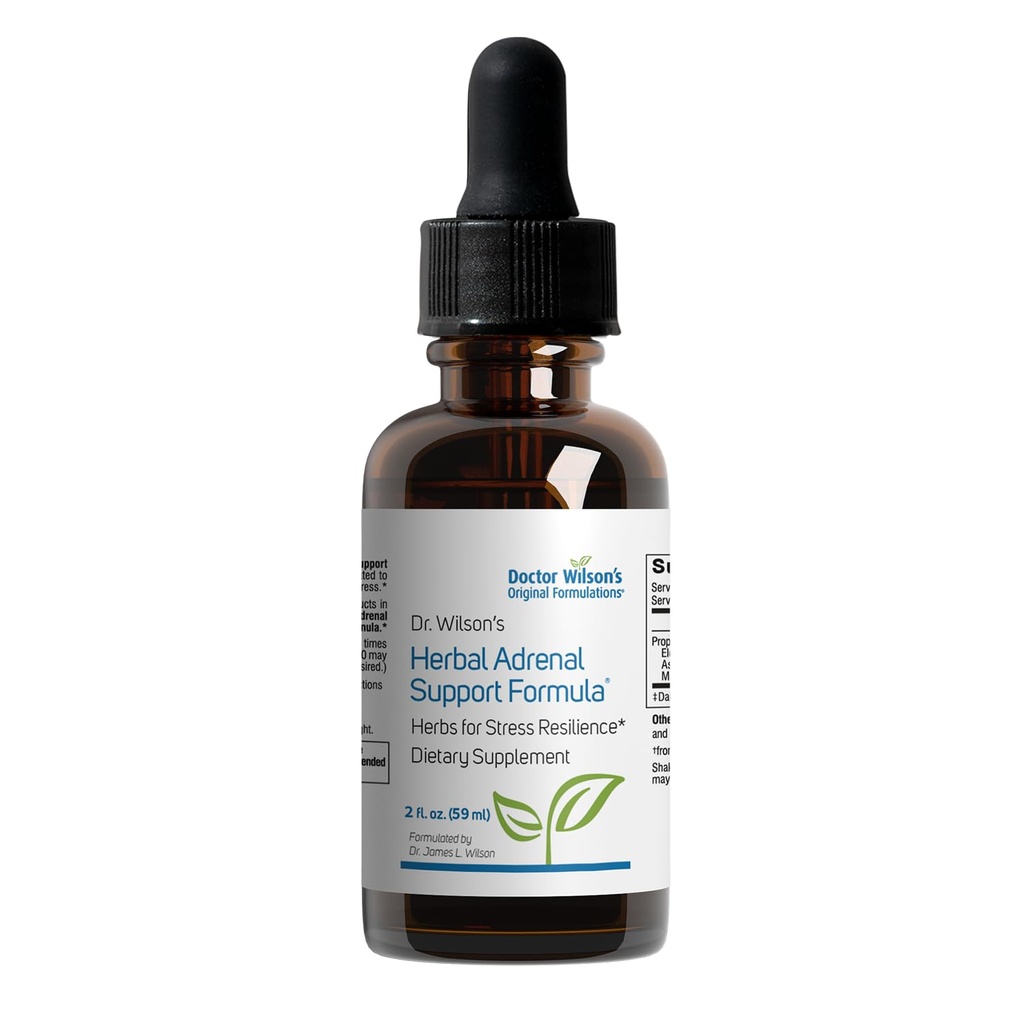 Dukungan Adaptogenik Herb Dr. Wilson untuk penggunaan harian, Sleep and Energy Dukung 2 Ounces
