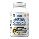 ANDREW LESSMAN Maksimal Omega- 3 Tanpa Rasa, 360 Softgels - Ultra-Pure Omega- 3 Minyak Ikan 1200 mg- Tinggi DHA, Tidak Mercury Support -Kecil, Mudah untuk Swallow Fish Oil Capsules
