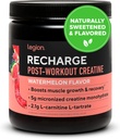 LEGION Athletics Recharge Post Workout Suplemen - Semua Pembangun Otot Alam & Recovery Drink dengan Creatine Monohydrate. Tentu Sweetened & Flavored, Safe & Heally (Semangka, 60 Hamba)