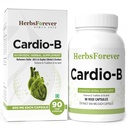 Herbsforever Cardio- B Ayurvedic Herbal Suplemen 90 Vege Capsules 800 Mg Masing-masing