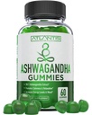 Nutrition Atlantis Ashwagandha Gummies - 1500 MG Per Serving - Promotes Calstice, Improve Mood, Boosts Energy Levels & Strengthens Immune System - Formulasi dengan Vitamin D & Zinc - Vegan 124; 60 Count