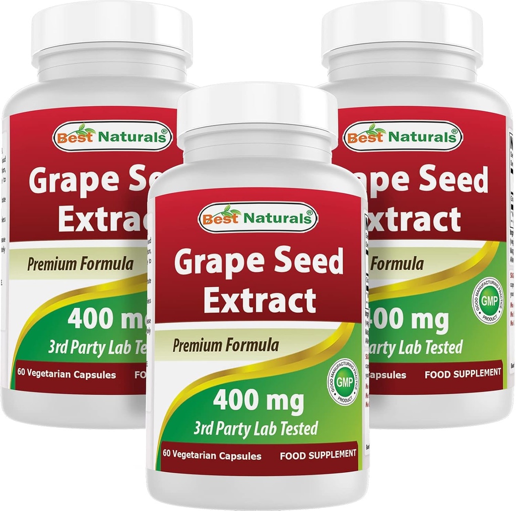 Grapeseed Extract 400 mg 120 vcaps (120 Cacah (Paket 3)))