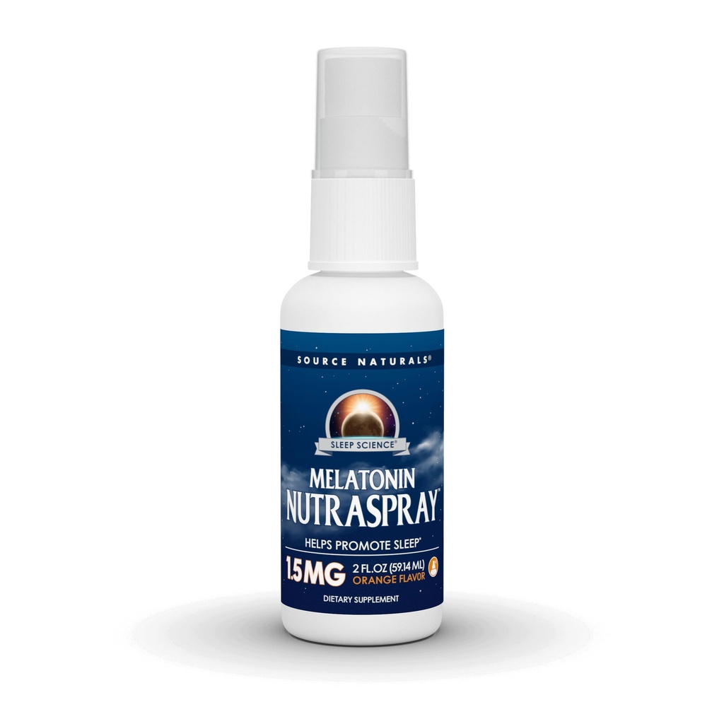 Sumber: "Sleep Science Melonatin NutraSpray" -Orange Flavored - 1.5 mg - 2 Fluid oz