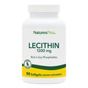 NaturesPlus Lecithin - 1200 mg, 90 Softgels - Rich in Soy Phosfatides - Gluten Free - 90 Servings