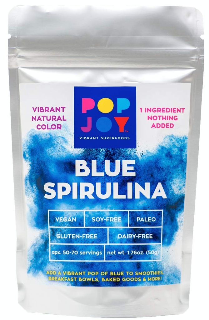 100% Blue Spirulina Powder oleh POPJOY - Vibrant SUPERFoods