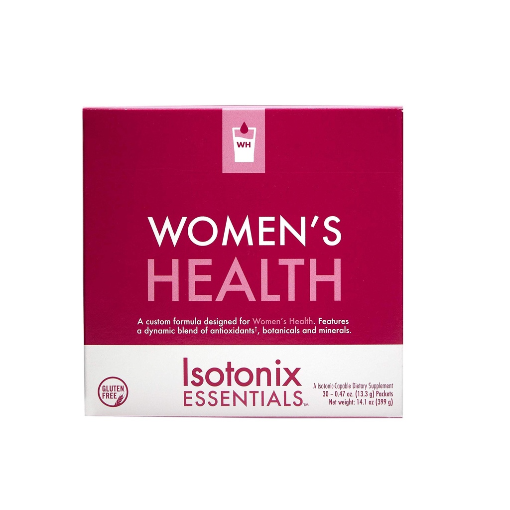 Isotonix Esensial Kesehatan Wanita - Multivitamin dengan Collagen, Vitamin C, Proponis, Rambut, Skin, dan Nails Dukungan, Boosts Kesehatan & Vitalitas, 30 Paket
